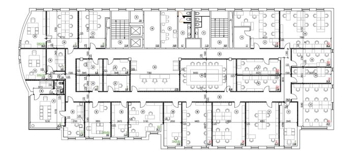 Сдаётся офис, 945 м² на Павелецкой