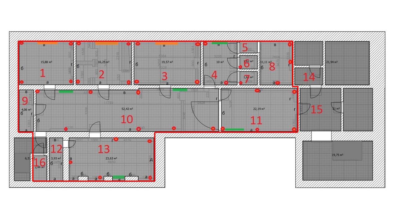 Сдаётся офис, 178 м²